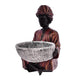 Deveie Crafts Resin Modern Art Men Statue for Living Room and Home Decor, Showpiece for Living Room, Table Décor (16 X 12 CM) - Deveie