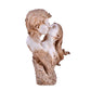 Deveie Crafts Resin Modern Art Valentine Romantic Love Couple Statue for Home Decor, Showpiece for Living Room, Table Décor (30 X 18 CM) - Deveie