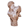 Deveie Crafts Resin Modern Art Valentine Romantic Love Couple Statue for Home Decor, Showpiece for Living Room, Table Décor (30 X 18 CM)