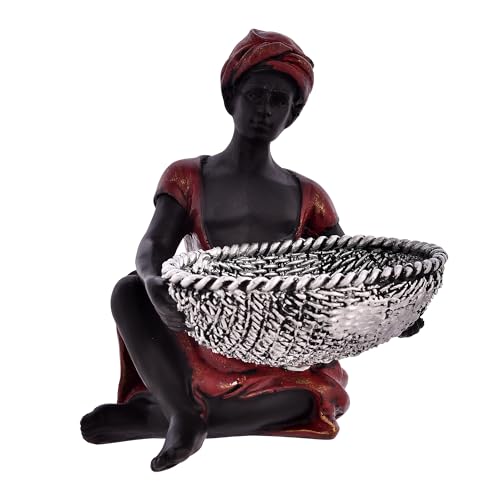 Deveie Crafts Resin Modern Art Men Statue for Living Room and Home Decor, Showpiece for Living Room, Table Décor (16 X 12 CM) - Deveie