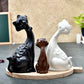 Deveie Crafts Cat Family Antique Showpiece for Home Décor/Gifting/Living Room, Statue for Decoration, Table Décor (27X22 CM) - Deveie