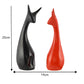 Deveie Crafts Set of Three Resin Deer Showpiece for Home Décor, Living Room Décor, Table Décor Decorations (25 X14 CM) - Deveie