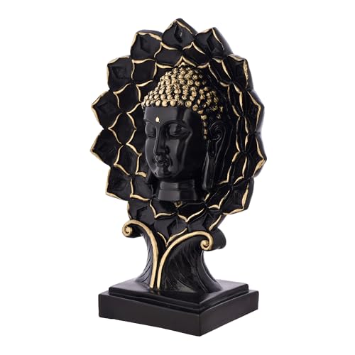 Deveie Crafts Buddha Statue for Home Décor, Showpiece for Living Room, Sculpture for Table Décor, (26 X 18 CM)