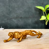 Deveie Crafts Panther Small Size Animal Showpiece Antique Sculpture for Home Décor, Showpiece for Home Décoration Table Décor (27X6 CM)