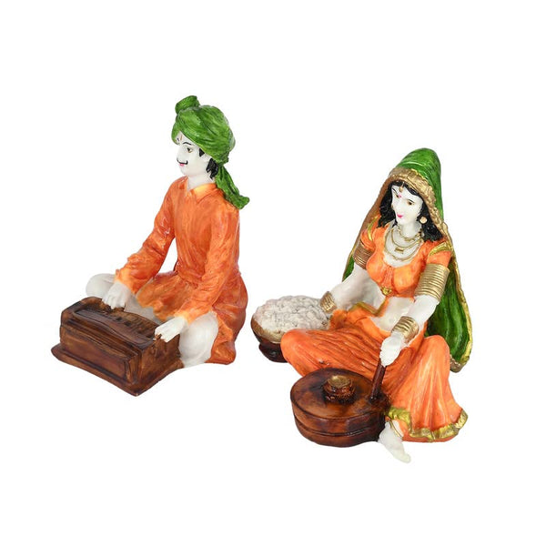 Handcrafted Resin Rajasthani Showpiece for Home Décor/Gifting/Table Décor by Deveie Crafts - Deveie