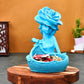 Deveie Crafts Resin Modern Art Decorative Lady with Basket Statue for Living Room and Home Decor, Showpiece for Decoration,(27 X 17 CM) - Deveie