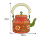 Deveie |Tea kettle home décor handmade handpainted oilpaint serving tray table décor - Deveie