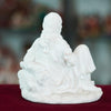 Deveie Crafts Marble Handmade Sai Baba Idol for Home Décor Handcrafted Showpiece for Table Décor(8 INCHES Height)