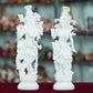 Deveie Crafts Marble Handmade Radha Krishna Ji Idol for Home Décor Handcrafted Showpiece for Table Décor(14 INCHES Height) - Deveie