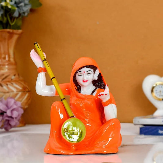 Deveie Crafts Rajasthani Showpiece for Home Décor, Decorations for Living, Table Décor (Polyresin) - Deveie