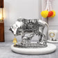 Deveie Crafts Metal Kamdhenu Cow Showpiece Fr Home Décor, Living Room, Table Décor, Vastu Decorations (16X18 CM) - Deveie
