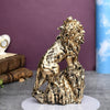 Handmade Resin Lion Showpeice for Home & Office Table Décor/Gifting/Table Décor by Deveie Crafts