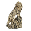 Handmade Resin Lion Showpeice for Home & Office Table Décor/Gifting/Table Décor by Deveie Crafts - Deveie