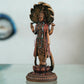 Deveie Crafts Resplendent Metal Lord: The Majesty of Vishnu Forged in Alloyed Grace - Deveie