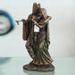 Deveie Crafts Beautiful Detailed Statue Radha Krishna Eternal Love Home Decor Gifts Decorative Showpiece - 30 cm (Polyresin, Brown) - Deveie