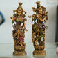 Deveie Crafts Resin Radha Krishna Statue - Divine Love Sculpture - Deveie