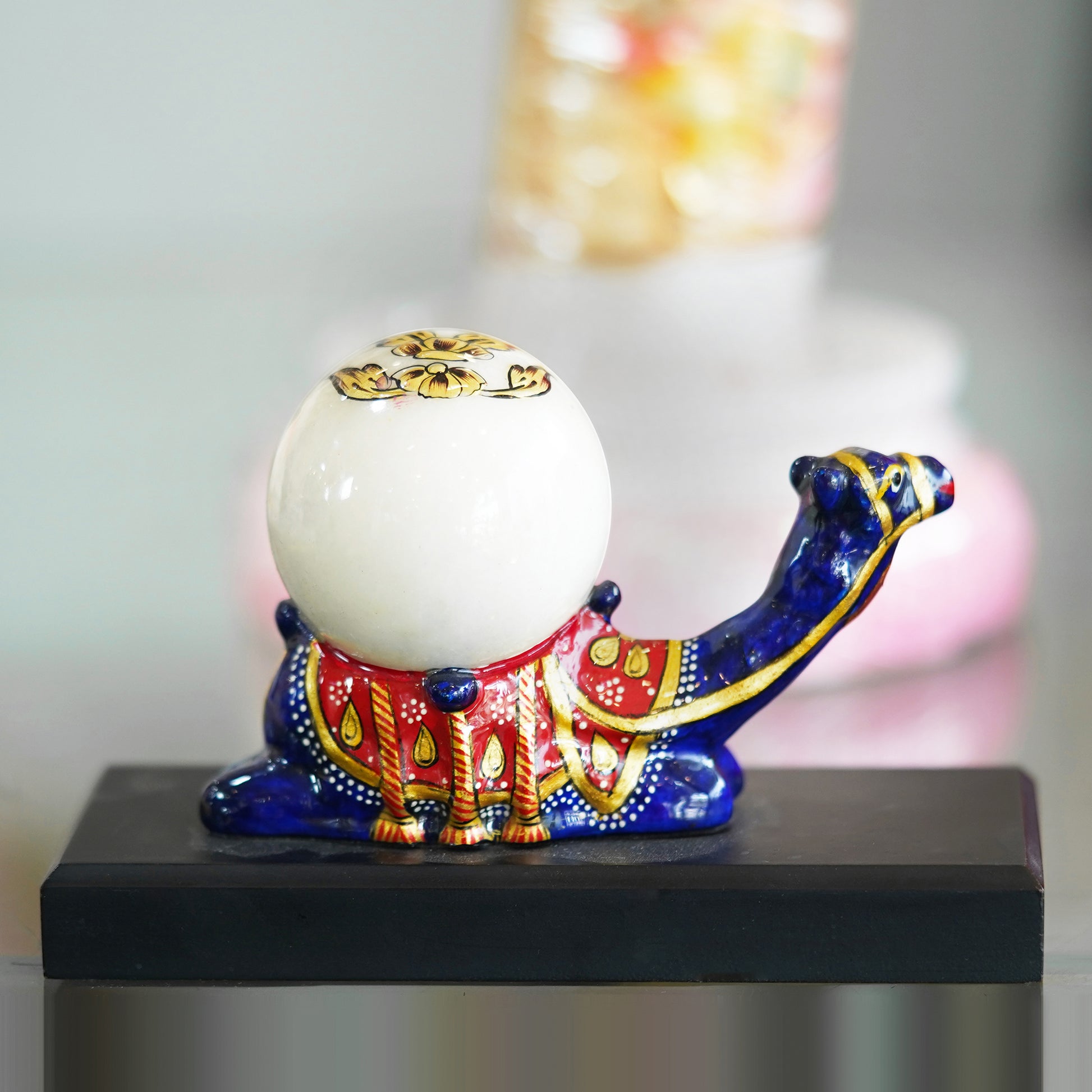 Deveie Crafts Dust Marble Camel table Clock for home décor - Deveie