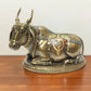 Deveie Crafts Bronze Statue of Nandi the Sacred Bull Gatekeeper of Shiva and Parvati, God Nandi Statue, Shiva, Sacred Bull - Deveie