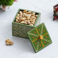 Wooden Dry Fruit Box for home decor, Handpainted snack box, chocolate box, Indian spice box, chocolate gift box, Handmade Gifts for her - Deveie