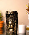 Deveie Crafts Serenity Illuminated: Handcrafted Buddha Lamp Showpiece for Home Decoration