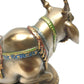 Deveie Crafts Bronze Statue of Nandi the Sacred Bull Gatekeeper of Shiva and Parvati, God Nandi Statue, Shiva, Sacred Bull - Deveie